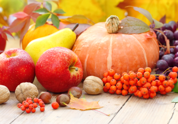 Sezonowe owoce i warzywa na jesień
